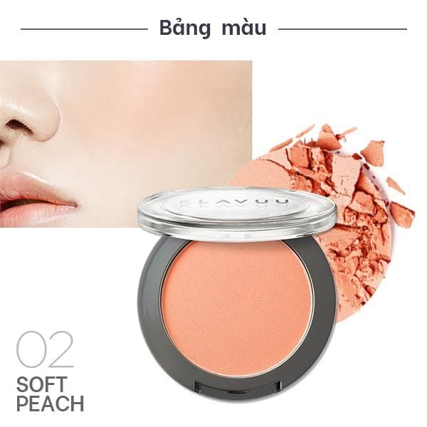 KLAVUU NATURAL POWDER BLUSHER 