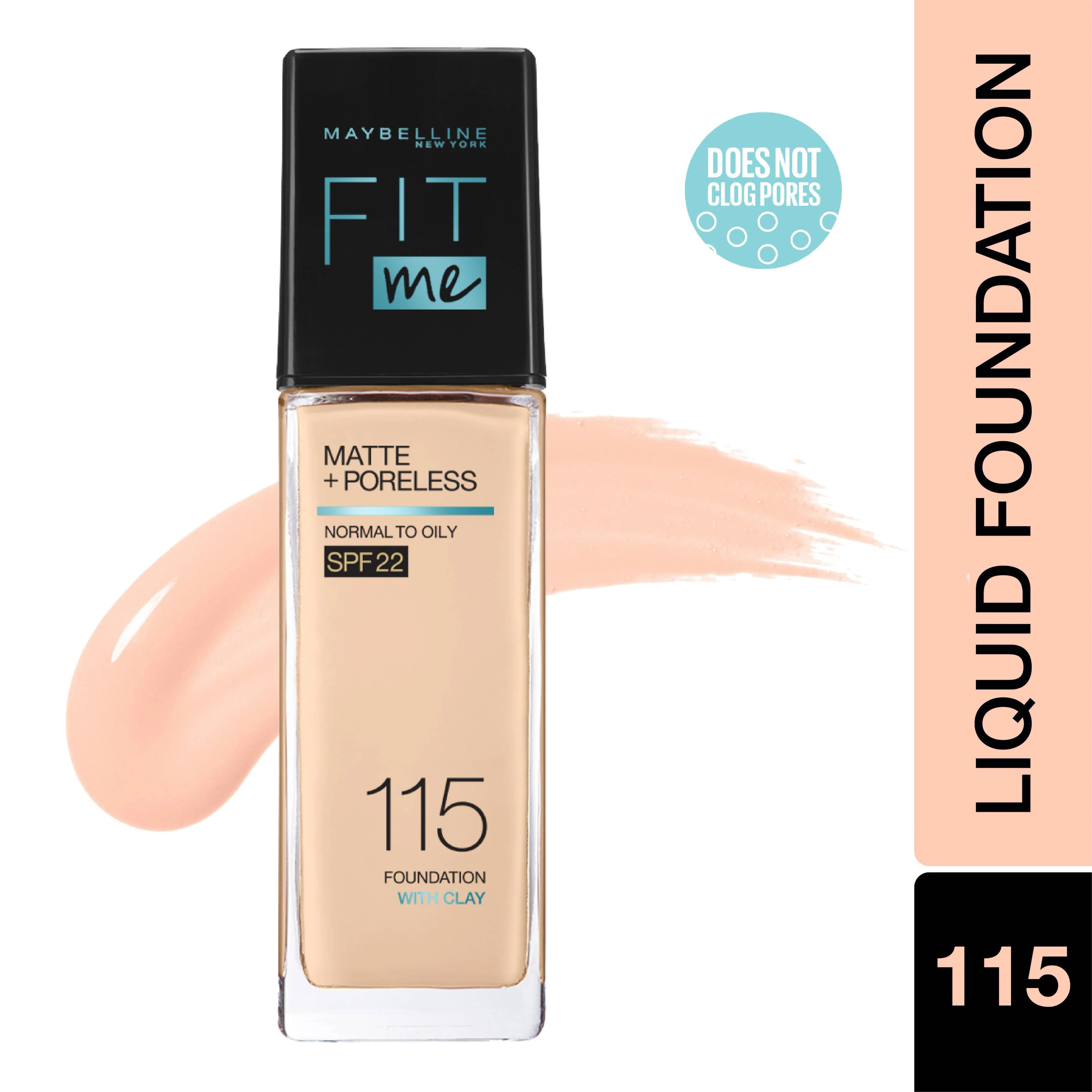 MAYBELLINE NEW YORK FIT ME MATTE + PORELESS #115