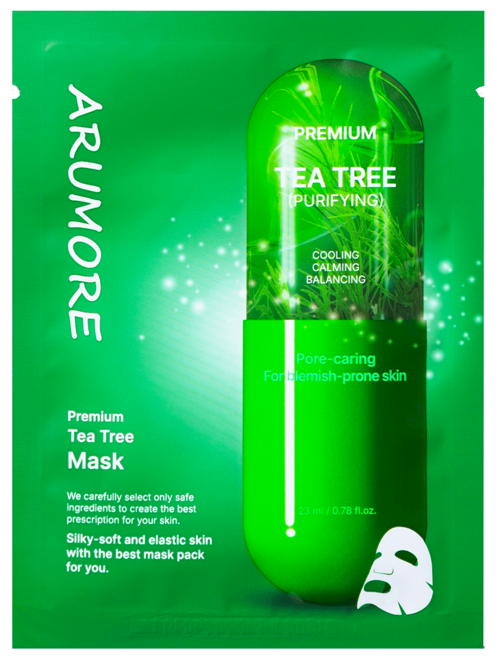8809758327047 - ARUMORE PREMIUM TEA TREE MASK
