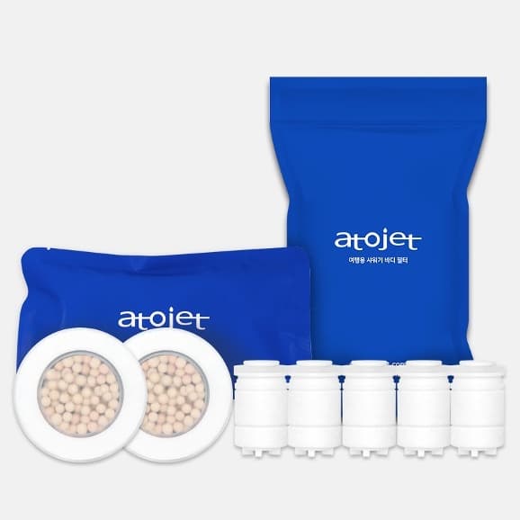 8809612062312/1957 - ATOJET TRAVEL MINI SHOWERHEAD REPLACEMENT FILTER SET